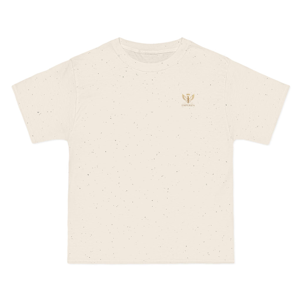 Emperza Gold Crest T-Shirt — 'Go Beyond Limits' Graphic Tee