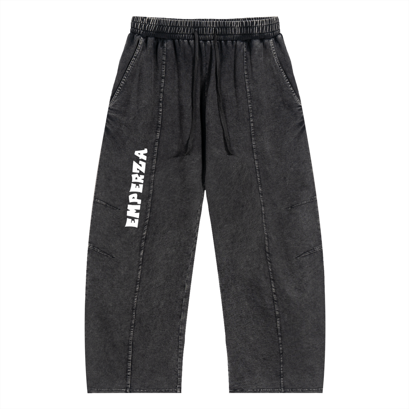 EMPERZA Snow Wash Drawstring Cotton Pants